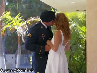 EroticaX Military Wife gets Her Creampie