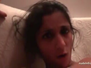 Young french india analized and jizzed for her sextape