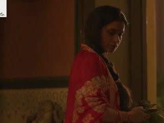 Rasika dugal เหลือเชื่อ เพศ ฉาก ด้วย พ่อ ใน กฎหมาย ใน mirzapur เว็บ ชุด