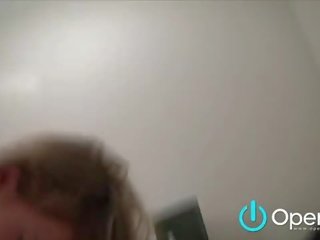 Blonde's openlife blowjob and fuck