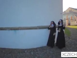 Szalone bizzare porno z catholic zakonnice i the potwór!
