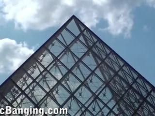 Sıcak sarılı seks tuvalet içinde louvre paris içinde broad daylight bölüm 2