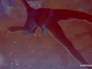 Flying Panties Underwater of Marusia