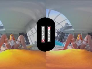 VR sex movie Cosplay Step Sister 5th Element POV and 69 Blowjob VR CosplayX